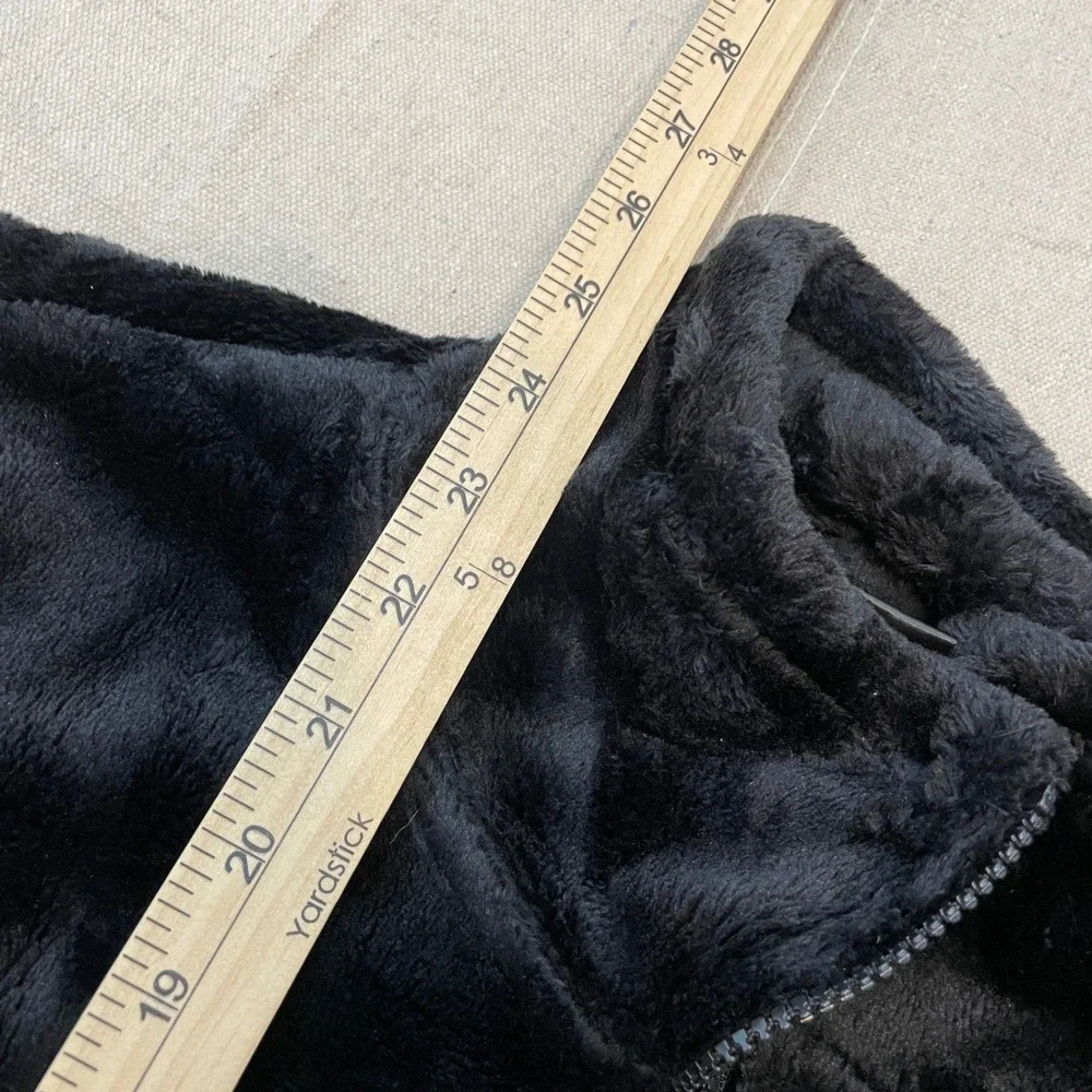32 Degrees Heat Womens Plush Jacket Faux Fur Fleece Pockets‎ Soft Small